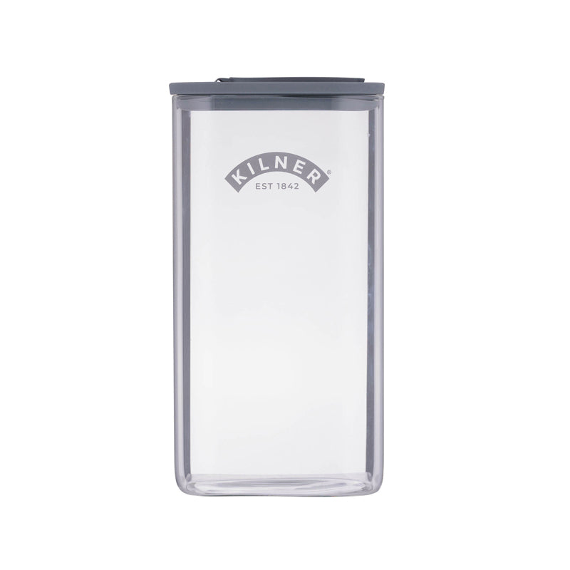 Müslispender FRESH STORAGE - von Kilner, Volumen 2,7 l, Höhe 28 cm,
Vakuumversiegelung im Deckel
mit großer und kleiner Öffnung
