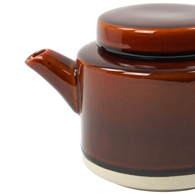 Ausgießer an zweifarbiger CYL Teekanne von KINTA, Steingut, 
Höhe 13 cm, Ø 13 cm / Volumen 950 m
Online-Shop Home-and-Kitchen.de