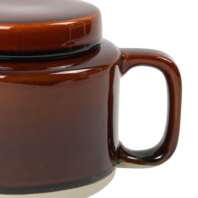 Großer Henkel an zweifarbiger  Teekanne CYL von KINTA, 
Steingut, Höhe 13 cm, Ø 13 cm / Volumen 950 m
Online-Shop Home-and-Kitchen.de