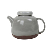Graue SOFT XL Teekanne von KINTA
Boden roter Ton, FAIR TRADE und nachhaltig produziert, 
spülmaschinengeeignet
Größe: Höhe 16 cm, Ø 16 cm / Volumen 1,4 Liter, Online-Shop Home-and-Kitchen.de