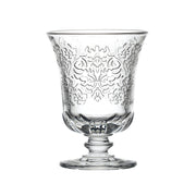 La Rochere Trinkgläser AMBOISE für den täglichen Gebrauch, Relief aus floralen Girlanden, 230 ml im 6er Set, kombinierbar mit den passenden Weingläsern