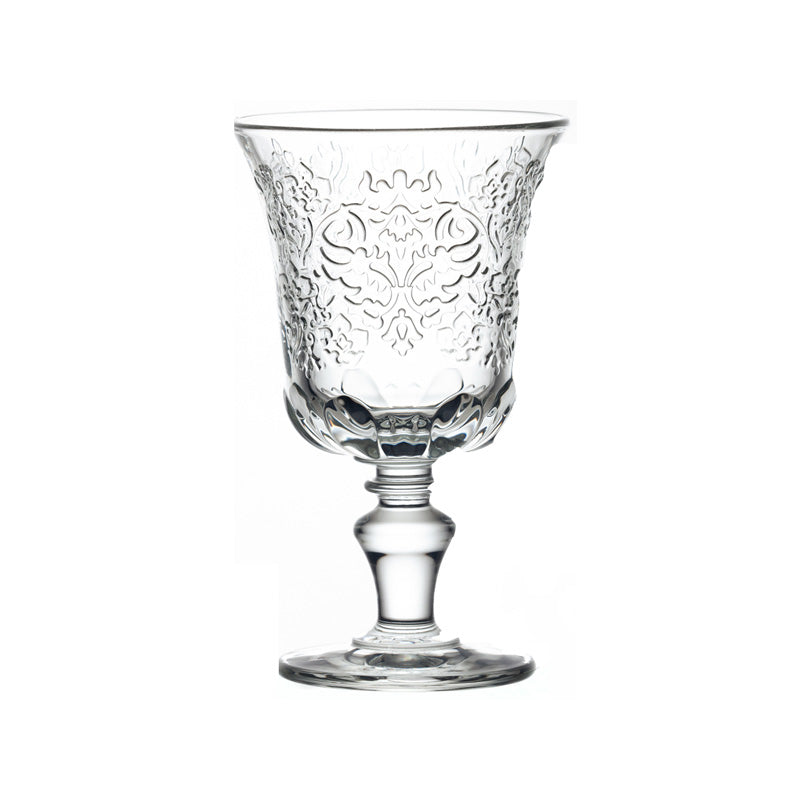 Weingläser AMBOISE von La Rochere im 6er Set, 260 ml, geschwungene Glockenform, fein ausgearbeitetes Relief, auch für Rotwein, Aperitifs und Säfte oder Wasser, kombinierbar mit den Trinkgläsern der gleichen Serie, bei Online-Shop home-and-kitchen.de