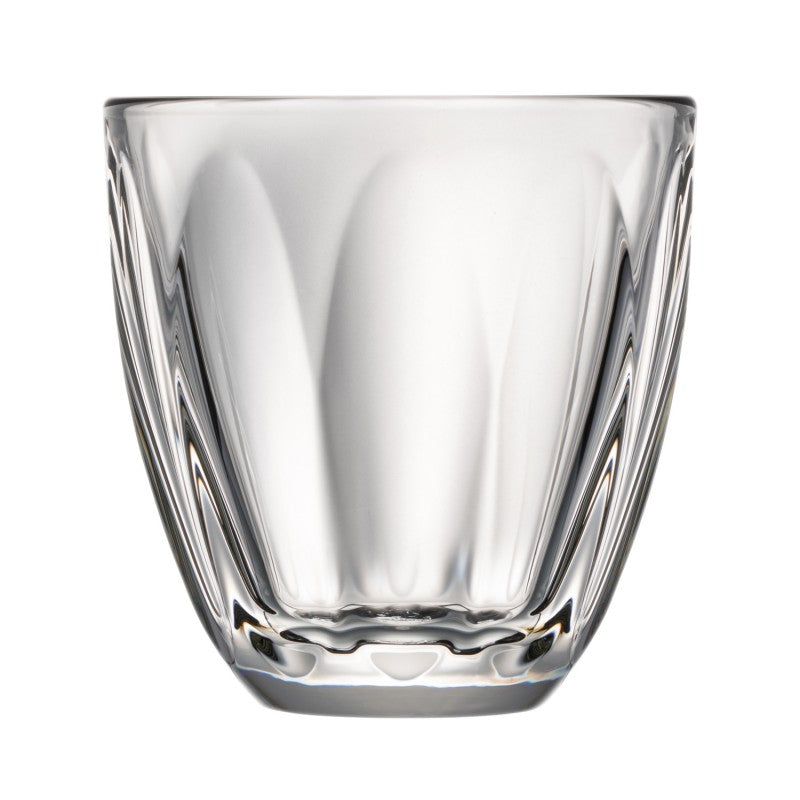 Trinkgläser/Wassergläser Lily im 6er Set, 250 ml, florales Reliefdesign, von La Rochere