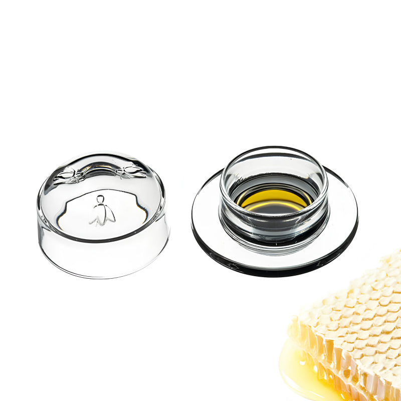 Butterdose/Marmeladenglas ABEILLE  von La Rochere, 70 ml, auch für Gewürze, Dips geeignet, mit dekorativem Bienenmotiv im Online-Shop home-and-kitchen.de