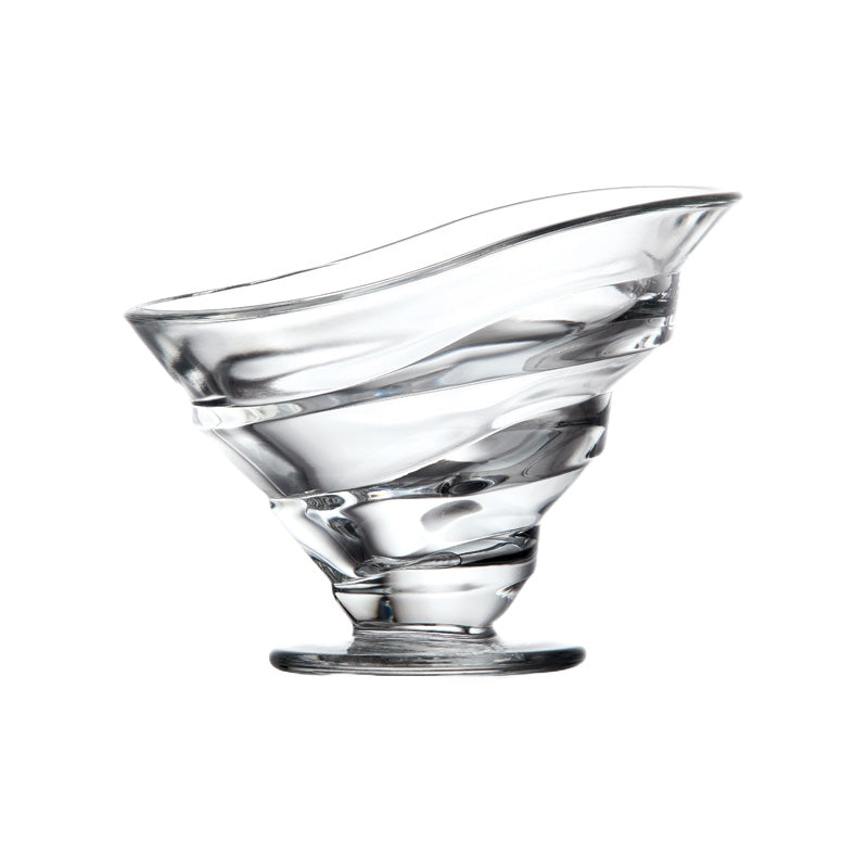 Eisbecher CIRCEE klein, 6er Set, 250 ml von La Rochere, gewelltes Design, auch für Vorspeisen und Desserts