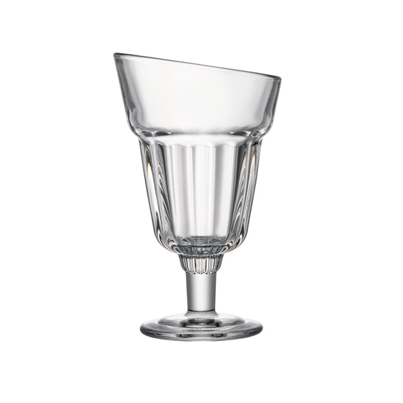 Eisbecher CHARLOTTE von La Rochere, 6er Set, 370 ml, angeschrägte Kelchöffnung, elegante Rillenform, auch für Vorspeisen und Desserts