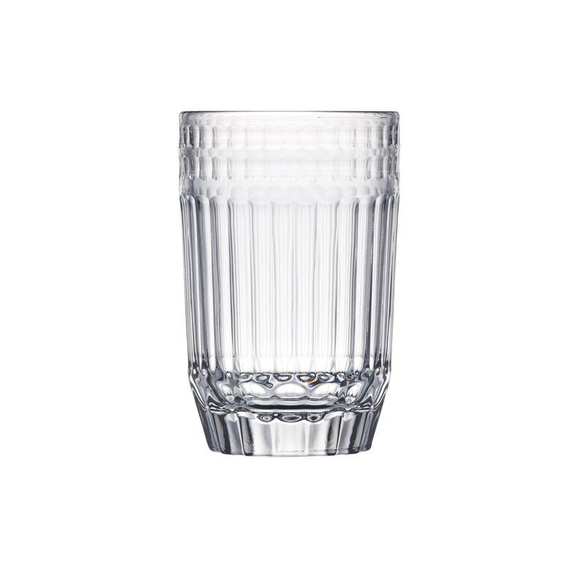 La Rochere Longdrinkglas COTES, 6er Set, 360 ml, kombinierbar mit Wein- und Trinkgläsern der gleichen Serie, schlichte, schlanke Form, für Mixgetränke und Wasser