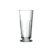 Hohe Longdrinkgläser PERIGORD von La Rochere aus Frankreich, 
klassisches, vertikales Muster bis zur Mitte des Glases, 
370 ml, werden  auch als Biergläser oder Eisbecher mit vielen Toppings genutzt
Spülmaschinengeeignet
Höhe 16,8 cm / Ø 8 cm - 6er Set