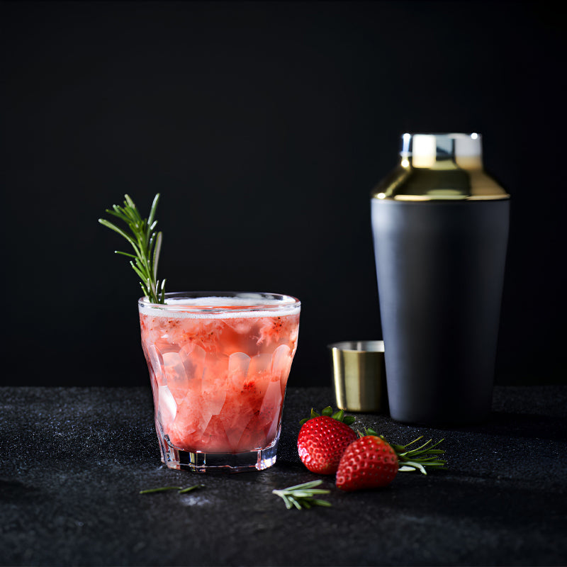 Cocktailglas Silex, 300 ml, im 6er Set, von La Rochere, für Mix- und Softdrinks, Facettenmuster, Höhe 9,3 cm, Durchmesser 9,2 cm