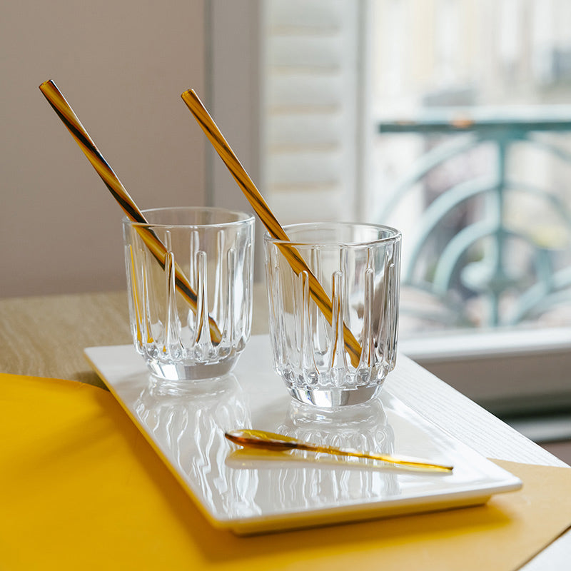 Trinkgläser 4er Set, 290 ml, Jubiläums-Edition 550 Ans, klares Formkonzept: moderne Optik, auch geeignet für Säfte und Wasser