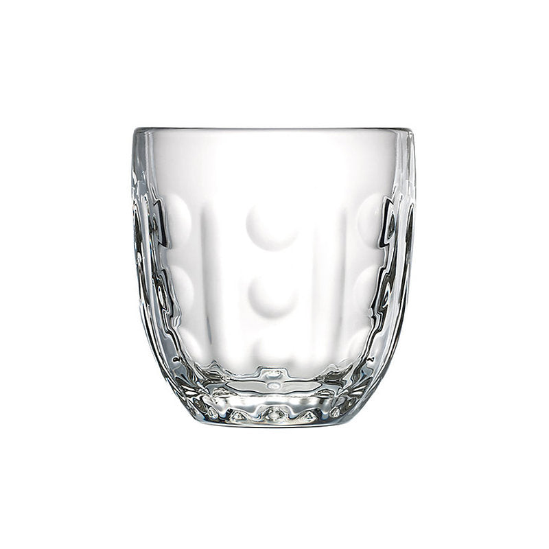 Trinkgläser Geo  Troquet von La Rochere, 6er Set, 230 ml, mit modernem Design, Made in France, und klass. Glasgrösse, wie in Bistros