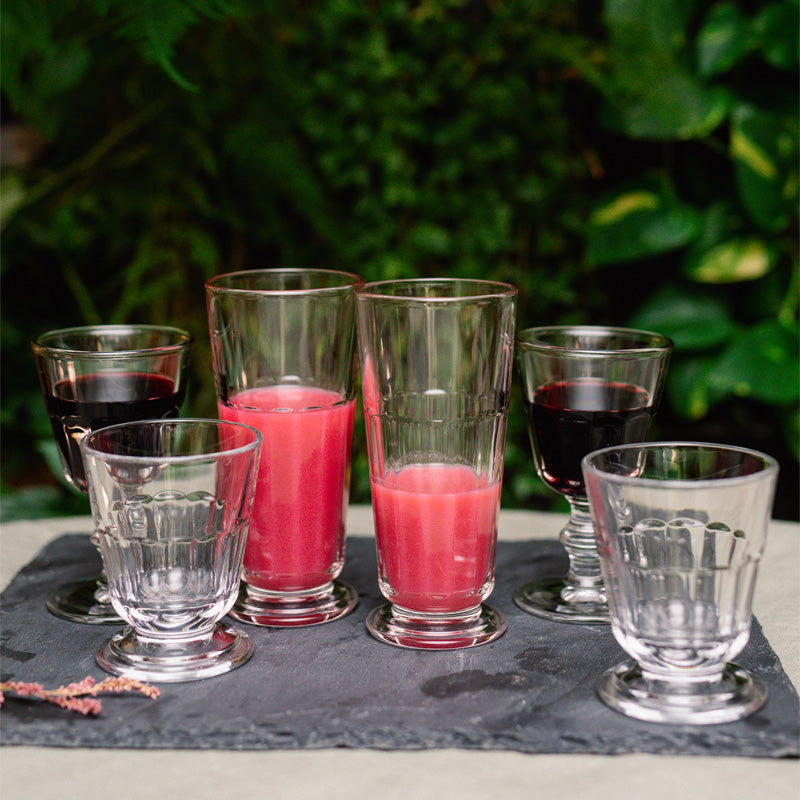 Trinkgläser PERIGORD, 220 ml, im 6er Set, sind kombinierbar mit allen Gläsern der Serie, aus der französischen Manufaktur La Rochere