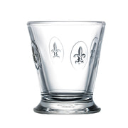 Trinkgläser FLEUR DE LYS von La Rochere im 6er Set, 250 ml, mit stilisierter Lilienblüte, alltagstauglich
