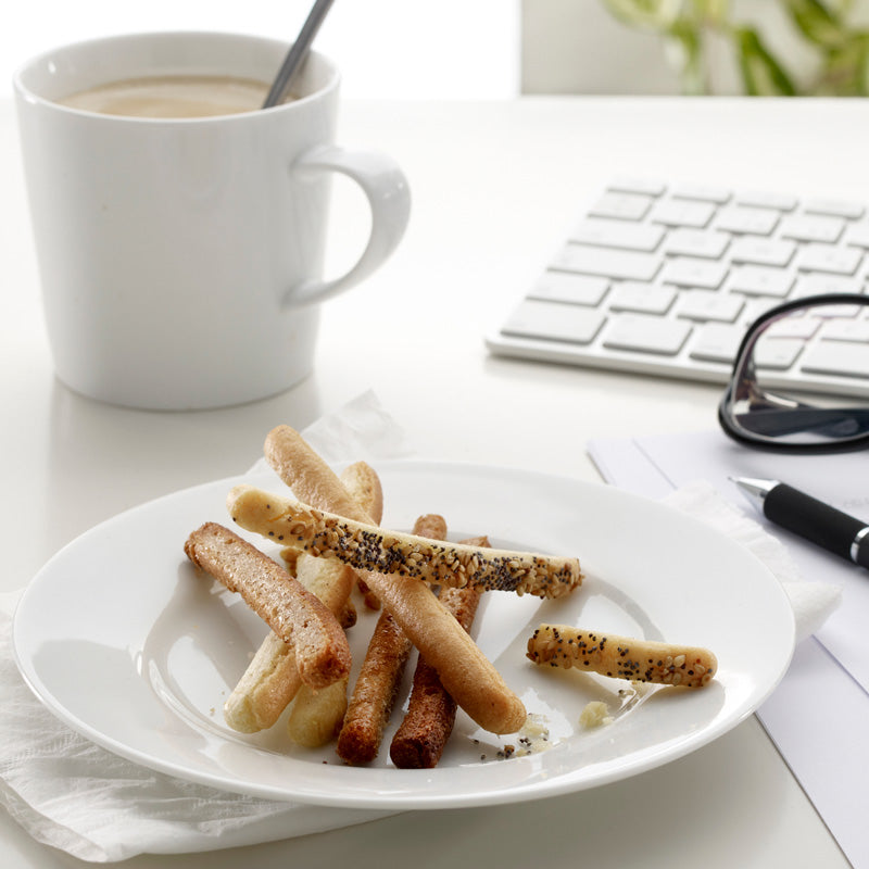 Silikon-Brotstick-Backform für 30 Stück, von Lekue, lebensmittelgeeignetes Silikon, Sticks lassen sich leicht aus der Form lösen und diese platzsparend verstauen, für Backofen und Mikrowelle