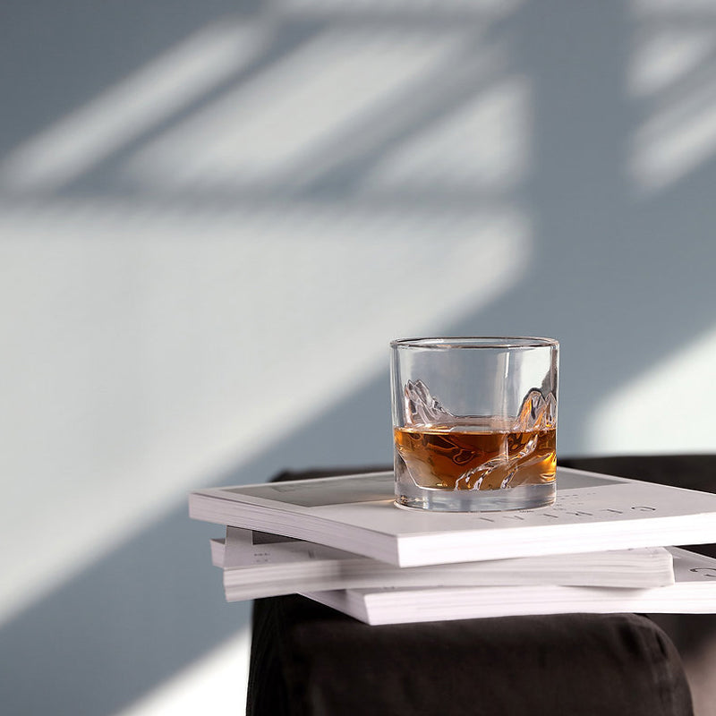Liiton Whiskygläser GRAND CANYON im 2er Set, Volumen 300 ml, bleifreies Kristallglas, 3D-Relief im Glasboden,  Online-Shop Home-and-Kitchen.de