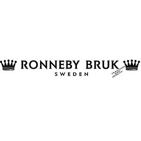 RONNEBY BRUK-Logo - schwedische Gusseisen-Bratpfannen aus hochwertigen Materialien, ressourcenschonende Produktion, für anspruchsvolle Köche