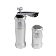 Gebäckpresse und Dispenser (Streuer) von Marcato, aus hochwertigem Edelstahl, Regler für 2 verschiedene Plätzchen-Größen