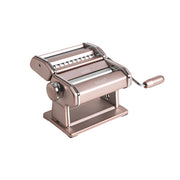 Marcato-Nudelmaschine Atlas+ 150 in powder-pink, Gehäuse aus eloxiertem Aluminium, 10 unterschiedliche Einstellstufen für Teig