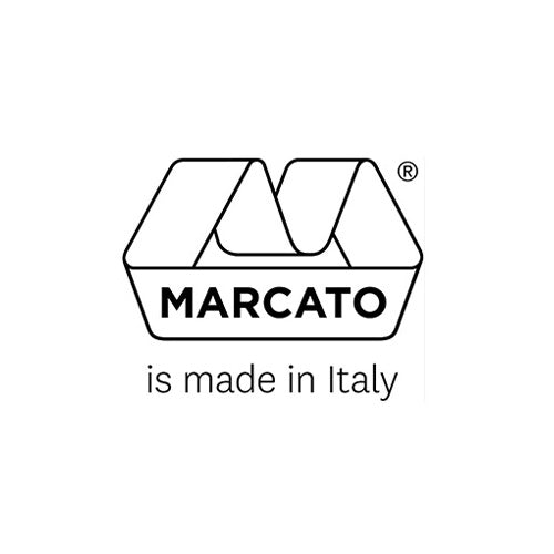 Logo MARCATO - 100 % Made in Italy - Nudelmaschinen mit unterschiedlichen Aufsätzen, Ravioli- und Plätzchen-Ausstecher 