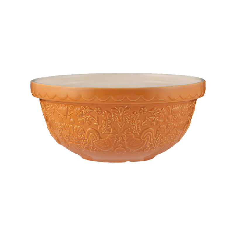 Orange Mason Cash Steingut Rührschüssel Home to Roost, im Landhaus-Style, kombinierbar mit weiteren Schüsseln der Serie im Online-Shop Home-and-Kitchen.de