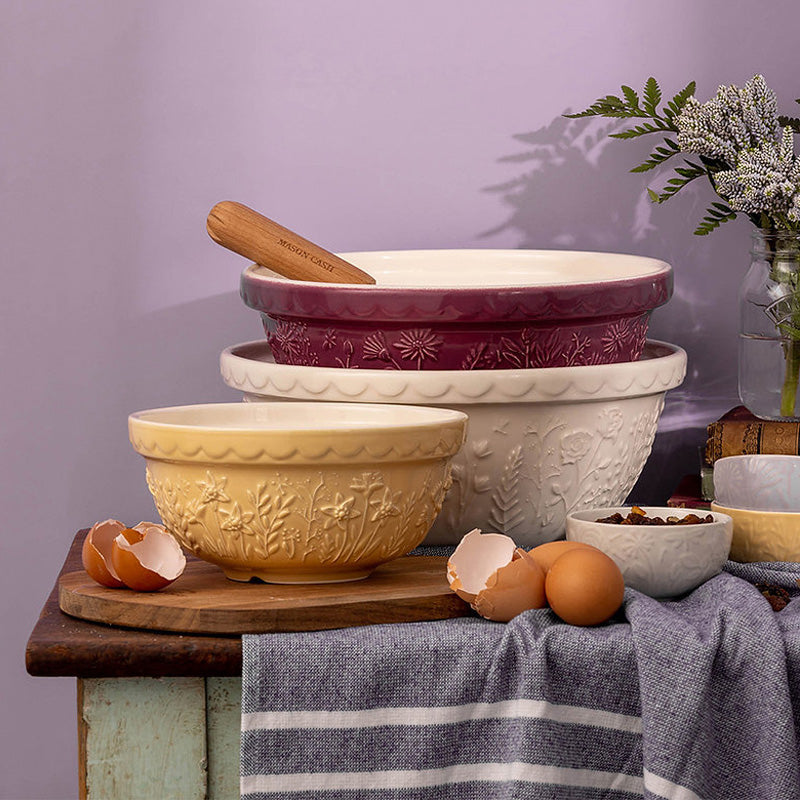 Mason Cash Rührschüsseln können miteinander kombiniert werden. In verschiedenen Farben im Online-Shop Home-and-Kitchen.de