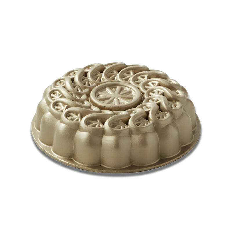 Backform Citrus Twist von Nordic Ware, rund, robuster Aluminiumguss, PFAS-freie Antihaftbeschichtung, auch für Eiscreme geeignet. Online-Shop Home-and-Kitchen.de