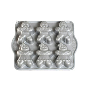 Nordic Ware Motiv Backform Gingerbread  Figuren, robuster Aluminiumguss, PFAS-freie Antihaftbeschichtung