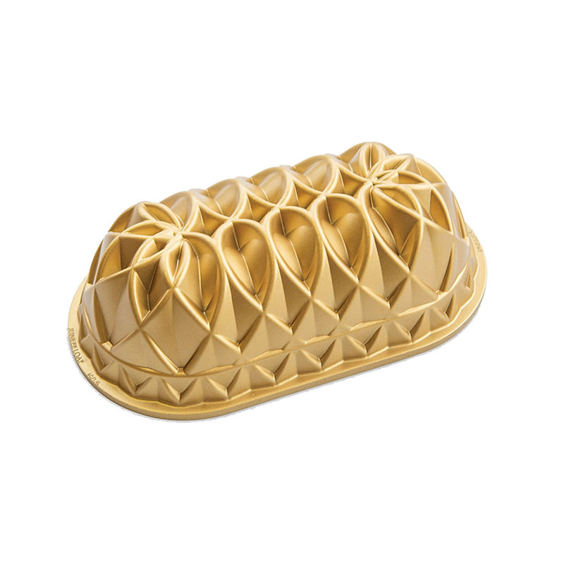 Ovale Kastenform JUBILEE von Nordic Ware, mit Rautenmuster, robuster Aluminiumguss, Online-Shop Home-and-Kitchen.de