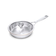 Unbeschichtete Kupferkern-Bratpfanne von Olavson,  Stielgriff, Durchmesser 20 cm, PFAS-frei, 
Online-Shop Home-and-Kitchen.de