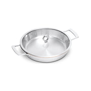 Servierpfanne von Olavson, mit Kupferkern,  30 cm,  2 Griffe, PFAS-frei,  Glasdeckel, Online-Shop Home-and-Kitchen.de