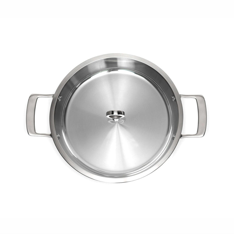 Olavson Servierpfanne mit Kupferkern,  Glasdeckel, 30 cm, PFAS-frei, Backofen 2 Griffe,  Online-Shop Home-and-Kitchen.de