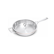 Kupferkern-Pfanne von Olavson,  32 cm,   PFAS-frei, Glasdeckel mit Ringknopf, 2 Griffe, Online-Shop Home-and-Kitchen.de