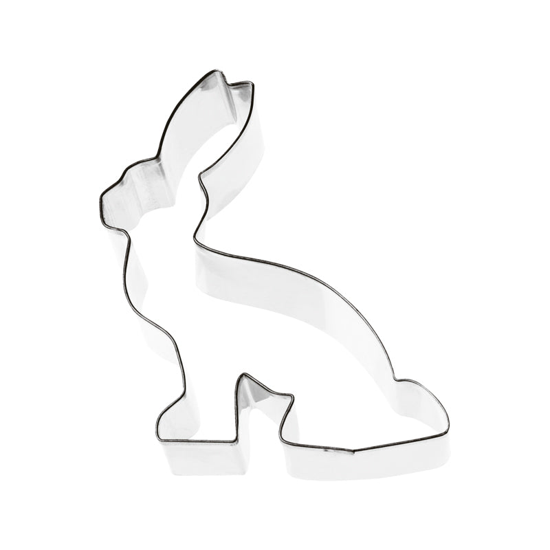 Plätzchen-Ausstecher  HASE von Paderno, verschiedene Motive: Geist, Stern, Schneeflocken, auch zum Ausstechen für Fondant oder Marzipan geeignet, rostfreier Edelstahl, Online-Shop Home-and-Kitchen.de