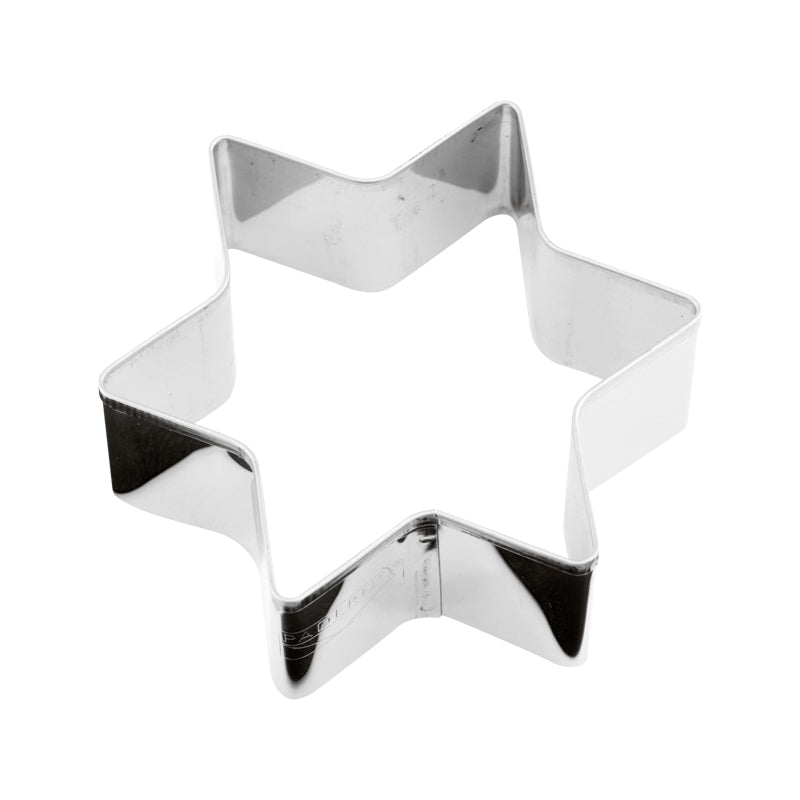 Plätzchen-Ausstecher  STERN von Paderno, verschiedene Motive: Geist, Hasen, Schneeflocken, auch zum Ausstechen für Fondant oder Marzipan geeignet, rostfreier Edelstahl, Online-Shop Home-and-Kitchen.de