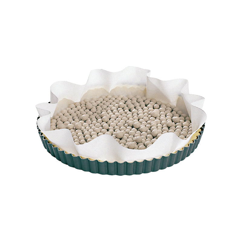 1 kg Keramik-Kugeln zum Blindbacken von Paderno, wiederwertbar, Lagerung in einem kleinen Kunststoff-Eimer, 
robust und hitzebeständig