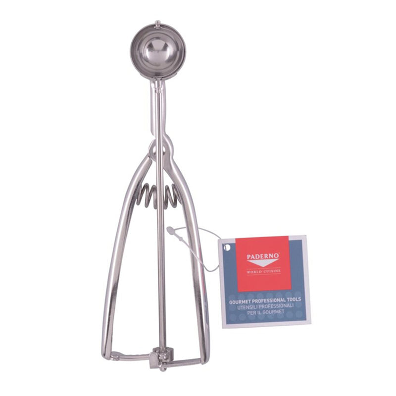 Dicke Kugeln Eis formen mit dem Profi Eisportionierer aus Italien von Paderno, auch für Keksteig geeignet, Online-Shop Home-and-Kitchen.de
