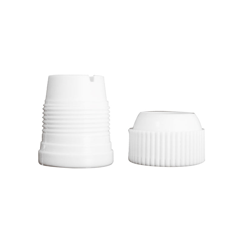 Paderno Spritztüllenadapter, 18 mm, 2-teilig, unkomplizierter Wechsel, spülmaschinengeeignet