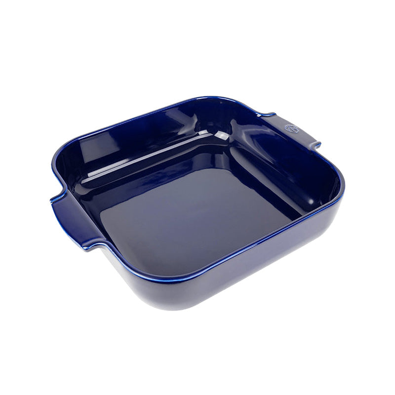 Auflaufform APPOLIA von Peugeot , quadratisch, Farbe: Blau, 36 cm,  100 % natürliche Rohstoffe, verglaste Emaille, Online-Shop Home-and-Kitchen.de