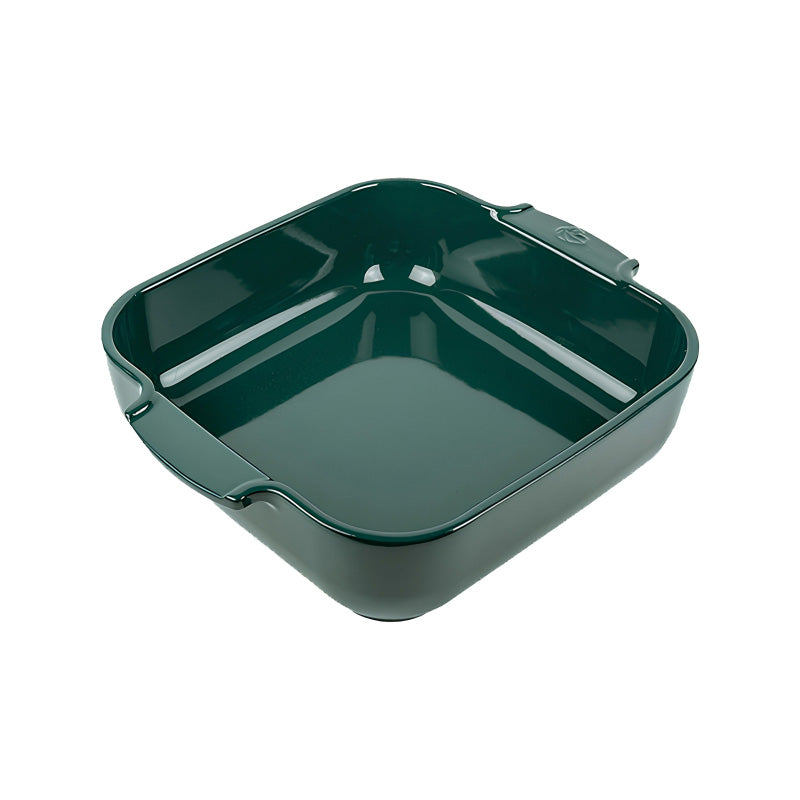 Waldgrüne Auflaufform APPOLIA von Peugeot, 28 cm, aus 100 % natürlichen Rohstoffen, verglaste Emaille Online-Shop Home-and-Kitchen.de