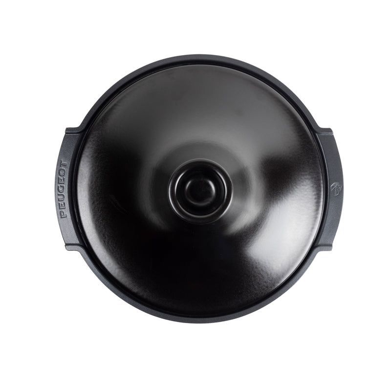 Peugeot-Tajine ATLAS, Deckel: Schwarz  3 weitere Farben erhältlich, Keramikbeschichtung PFAS-frei, Schale aus 100 % recyceltem Aluminium. Online-Shop Home-and-Kitchen.de