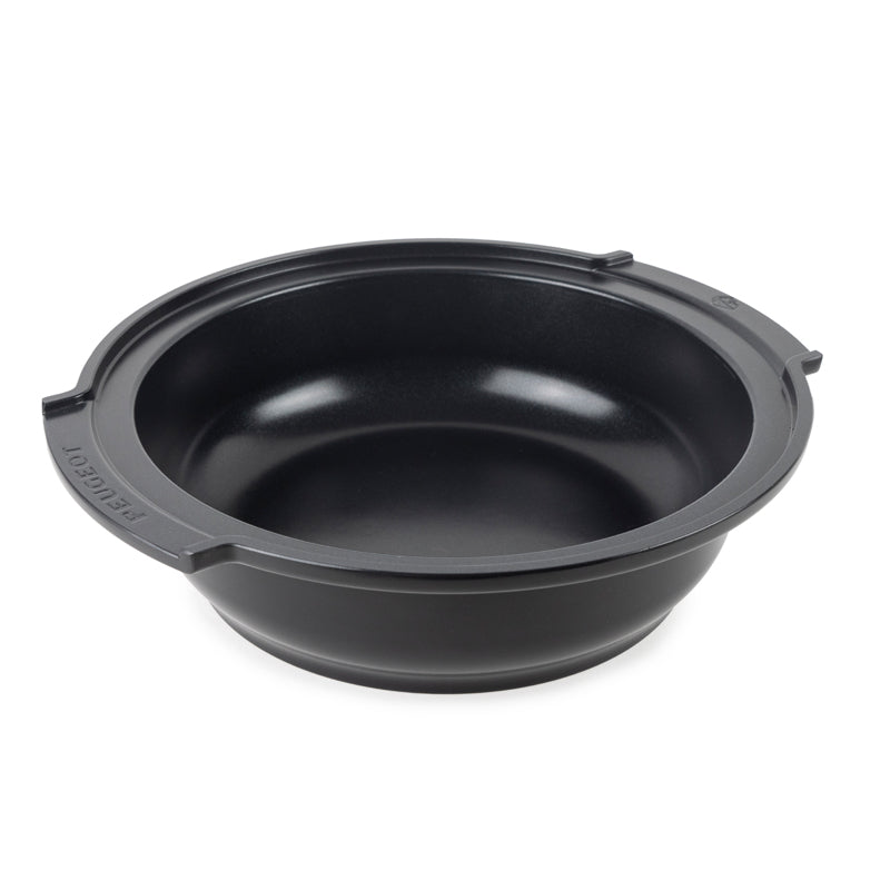 Schale  ATLAS-Tajine von Peugeot. Farbe Schwarz, für fast alle Herdarten, auch für Induktion, Keramik-Antihaftversiegelung, PFAS-frei, Online-Shop Home-and-Kitchen.de