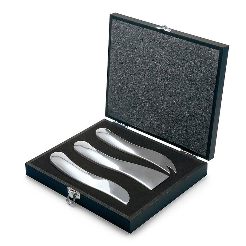 3-teiliges Käsemesser-Set WAVE von Philippi Design in Geschenkbox