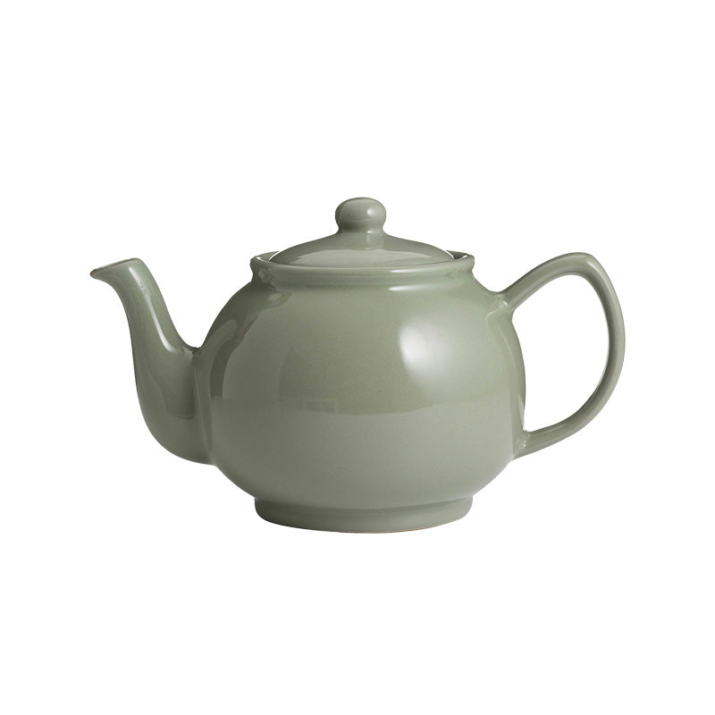 Salbei-grüne Steingut Teekanne Price& Kensington
großer Griff + tropffreier Ausgießer 
Größe: 22,5 cm x 14 cm x 12 cm / Volumen 1,1 Liter
