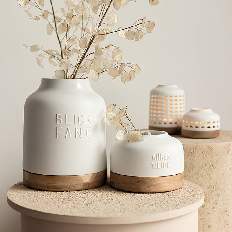 Kombiniere beide Vasen aus der Räder-Kollektion miteinander. Online-Shop Home-and-Kitchen.de
