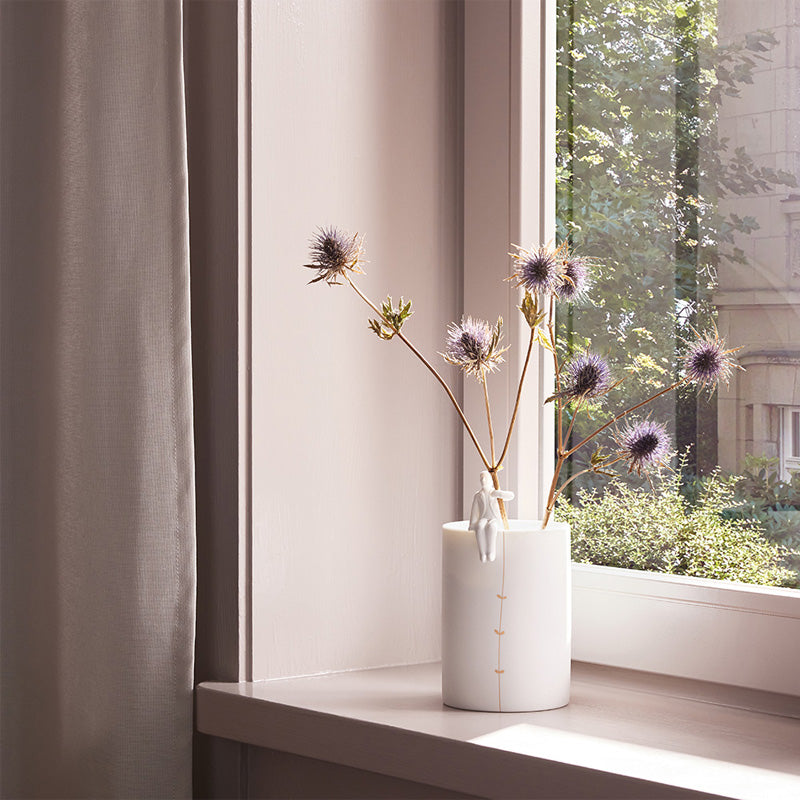 Blumenvase GÄRTNER von Räder Design mit Trockenblumen