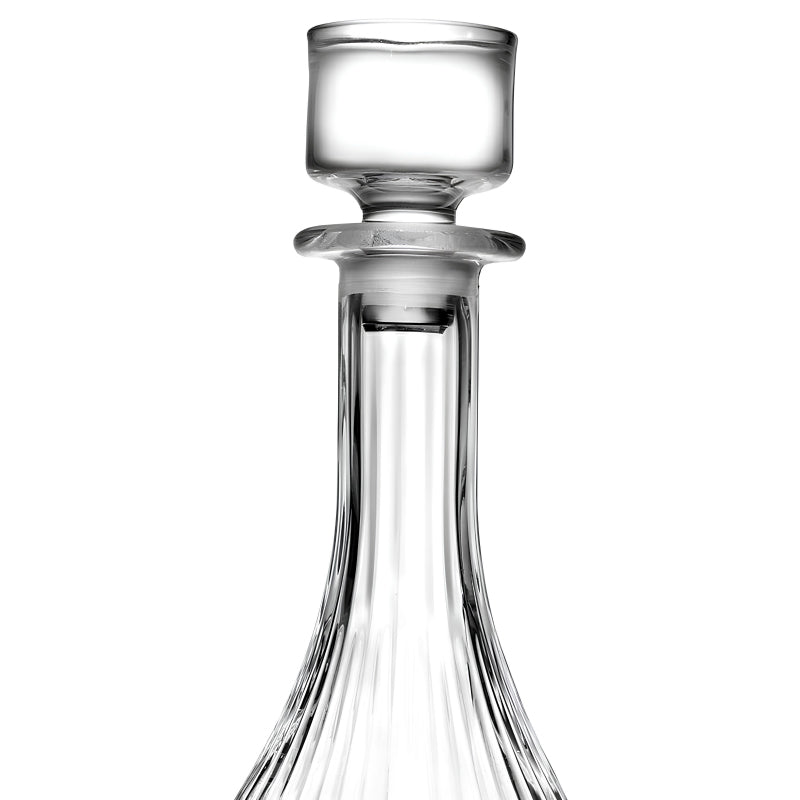 Glaskorken der Glaskaraffe TIMELESS von RCR Cristalleria Italiana.  Online-Shop Home-and-Kitchen.de