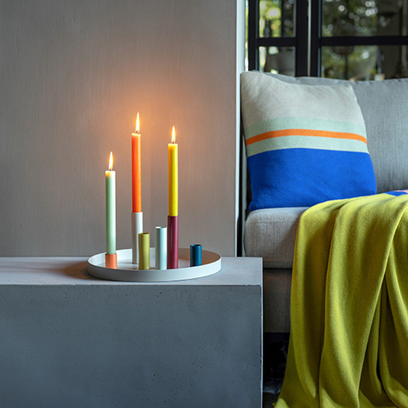 LUNA Kerzenständer von Remember mit unterschiedlichen Haltern, verschiebbar mit Magnet. Online-Shop Home-and-Kitchen.de.