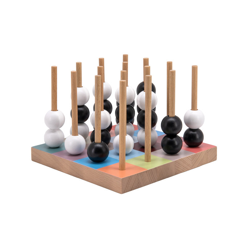 SOGO ist ein dreidimensionales "4-gewinnt-Spiel" für 2 Spieler von Remember, auch als Deko. Online-Shop Home-and-Kitchen.de