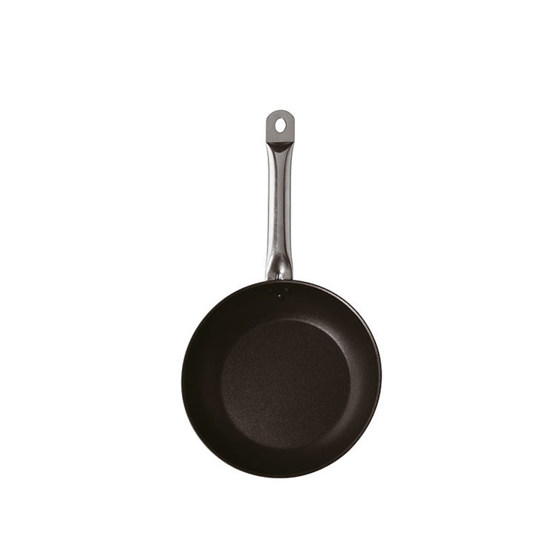 Bratpfanne MIDNIGHT BLUE von Sambonet, antihaftbeschichtet, 2 Größen 24 und 20 cm, Pfannenkörper aus recyceltem Aluminium, Farbe_ Dunkelblau. Online-Shop Home-and-Kitchen.de