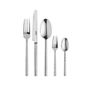 kariertes Prägemuster auf den Griffen: FUN KARO,  30-teilige Besteck-Set von Thomas, 18/10 Edelstahl und spülmaschinengeeignet 
6 Gabeln, 6 Messer, 6 Löffel, 6 Kuchengabeln, 6 Dessertlöffel .